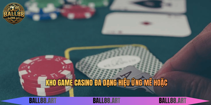 WG Casino - Bí Ẩn Sòng Bạc Trực Tuyến Đỉnh Cao Kho game Casino đa dạng hiệu ứng mê hoặc